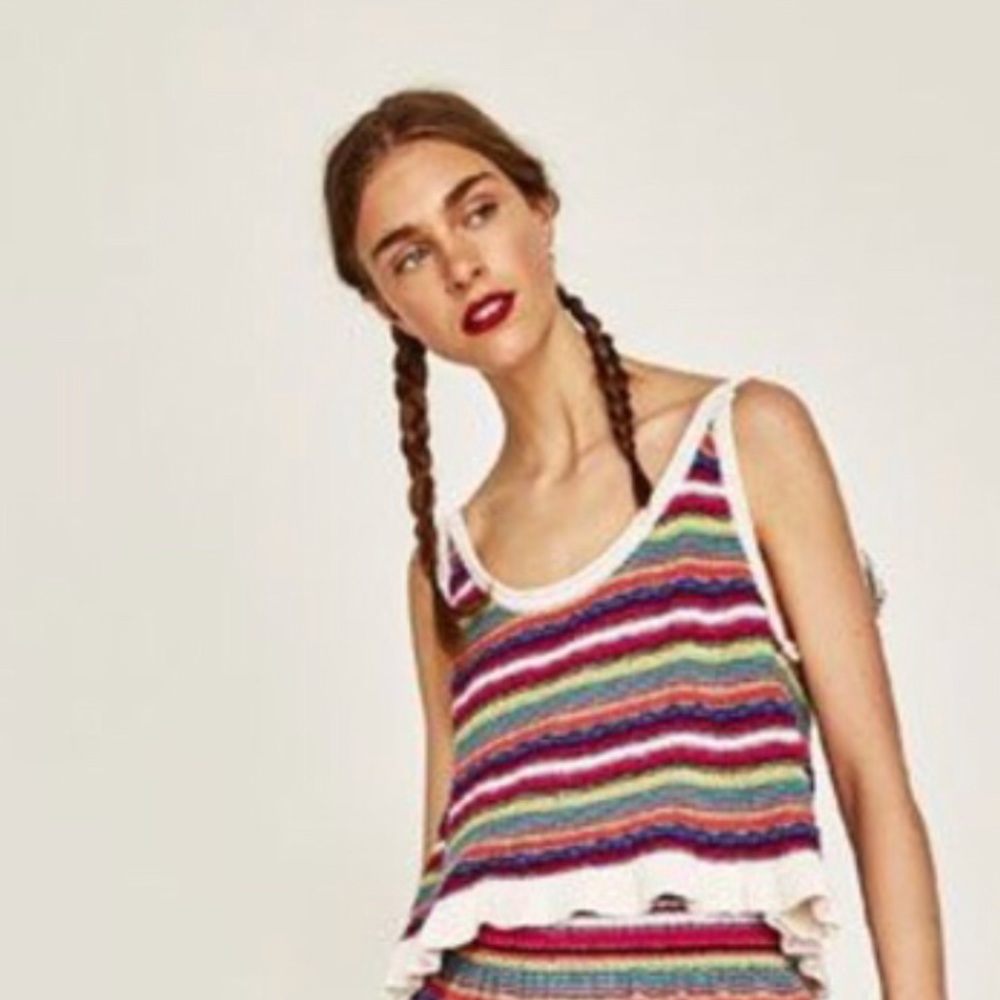 Zara Crochet Top